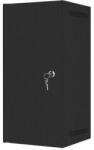 Lanberg 10" Wall-mounted Rack Cabinet 12u (280x310, Black) (wf10-2312-00b) - pcone