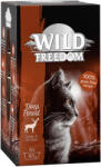 Wild Freedom 6x85g Wild Freedom Adult tálcás nedves macskatáp- Deep Forest - vad & csirke