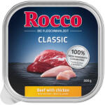 Rocco 9x300g Rocco Classic tálcás nedves kutyatáp 9 x 300 g- Marha & csirke