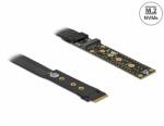 Delock Riser kártya M. 2 kulcs M Extension NVMe 20 cm hosszú kábellel (64136)