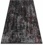 Vintage Modern Vinci 1524 Vintage Szőnyeg - Antracit/Piros - 160x220 cm (AT4378)