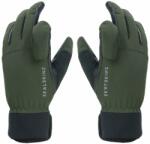 Sealskinz Waterproof All Weather Shooting Glove Olive Green/Black L Kesztyű kerékpározáshoz