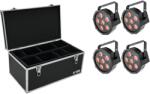 EUROLITE Set 4x LED SLS-6 TCL Spot + Case TDV-1 (20000632) - mangosound