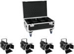 EUROLITE Set 4x LED THA-60PC + Case (20000169)