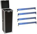 EUROLITE Set 4x LED IP T-Bar 16 QCL Bar + Case (20000840)