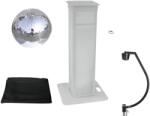 EUROLITE Set Mirror ball 50cm with Stage Stand variable + Cover black (20000716) - mangosound