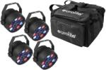 EUROLITE Set 4x LED PARty Spot + Soft Bag (20000539)