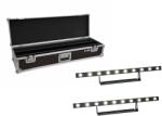 EUROLITE Set 2x LED STP-10 Sunbar 3200K 10x5W Light Bar + Case (20000615) - mangosound