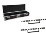 EUROLITE Set 2x LED STP-10 Sunbar 3200K 10x5W Light Bar + Case (20000615)