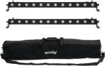 EUROLITE Set 2x LED BAR-12 QCL RGBA + Soft Bag (20000415)