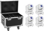 EUROLITE Set 4x LED TMH-S60 Moving-Head-Spot wh + Case (20000956)
