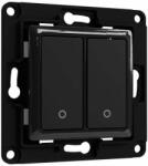 Shelly Wall Switch 2 fali kapcsoló 2 gombos fekete (Wall Switch 2)