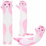 Nobo Kids Long Plush Kitten Mascot Pillow Roller rózsaszín - mall - 6 570 Ft