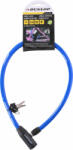 Dunlop - Kábel, lopásgátló kerékpárzár (kék) (ftp5904501201421)