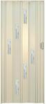 Italbox PVC hajtogatott ajtó, 6 üveggel 85x203cm, fehér, Olaszországban k (PO8520L-AB6VMA1)