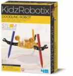 4M Kit constructie robot, 4M, Doodling Robot Kidz Robotix