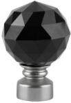  Cristal Noir Dupla Csavart Függönyrúd - 360 cm (CRISTAL-NOIR-T03-360)