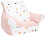 New Baby - Gyermek fotel golyókkal töltött rózsaszín