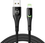 Mcdodo Cablu Magnificence Series Lightning Black (1.2m, led indicator)-T. Verde 0.1 lei/buc (CA-7840)