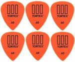 Dunlop 462R 0.60 Tortex TIII 6 Перце за китара (<![CDATA[462R60-6PACK-SET]]>)