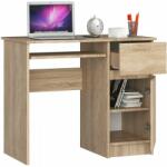  Íróasztal - Akord Furniture - 90 cm - sonoma tölgy (5901738169050)