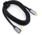 Thunder Germany UCT-15B (USB-C - USB-C könyökcsatlakozó) 100W, 10 Gbps, Gyorstöltő (1, 5m)
