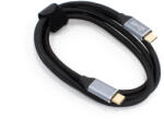 Thunder Germany UCT-10 (USB-C - USB-C) 100W, 10 Gbps, Gyorstöltő (1m)