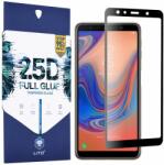 LITO Folie pentru Samsung Galaxy A7 2018 - Lito 2.5D FullGlue Glass - Black (KF231828) - Technodepo