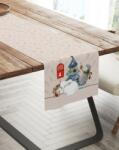 Cotton Club® Napron Craciun bumbac 100% 40x200cm, Fairy Fata de masa
