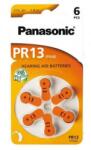 Panasonic Baterii Zinc-Aer Panasonic PR13 pentru aparatele auditive - 6 buc Baterii de unica folosinta