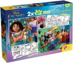 Lisciani Puzzle de colorat - Encanto (2 x 60 piese) PlayLearn Toys Puzzle
