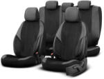 Seat Altea XL OTOM univerzális üléshuzat szett ADVANCED 204 BLACK BABYFACE 3-ZIP PRÉMIUM (7898965)