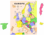 Bigjigs Toys Puzzle incastru harta Europei Puzzle