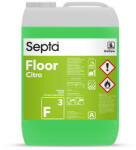 Septa Csúszásmentes felületet képező, illatosított padló tisztító- és ápolószer SEPTA FLOOR CITRO F3 10L (citrom)