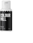 Colour Mill ételfesték, olajbázisú, fekete, 20 ml