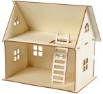  Babaház - fából készült konstrukció (kreatív babaház)