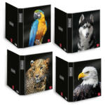 Pigna Gyűrűs könyv Pigna Animal A/4 4 gyűrűs 40 mm gerinccel (023340230) - papir-bolt