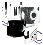 Pigna Gyűrűs könyv Pigna Black and White A/4 4 gyűrűs 30 mm gerinccel (023117530) - papir-bolt