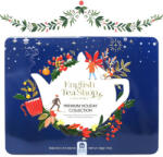 English Tea Shop Karácsonyi Kék Fémdobozos Prémium Teaválogatás - filter, 36 db