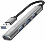 Caruba 4 az 1-ben portos USB hub asztroszürke - Space Grey (CUSB-5) - caruba