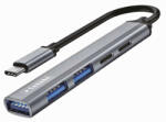 Caruba 5 az 1-ben portos USB-C hub asztroszürke - Space Grey (CUSB-6) - caruba