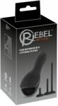 REBEL Men's Gear Glans Vibrator with 3 attachable Dilators