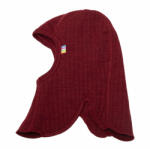 JOHA Cagulă dublată lână merinos Joha - Basic Bordeaux