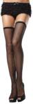 Leg Avenue 729031 Fishnet Thigh Hi W/elastic Top O/s Blk