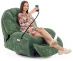 UNIZDRAV Stílusos relaxációs állítható fotel TRENDY - zöld