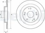 DELPHI Disc frana DELPHI BG4773C (BG4773C) - automobilus