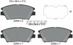 TEXTAR set placute frana, frana disc TEXTAR Q+ 2259001 (2259001)