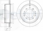 DELPHI Disc frana DELPHI BG4275 (BG4275)