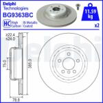DELPHI Disc frana DELPHI BG9363BC (BG9363BC)