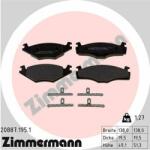 ZIMMERMANN set placute frana, frana disc ZIMMERMANN 20887.195. 1 (20887.195.1)